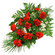 red carnations with babys breath. Varna